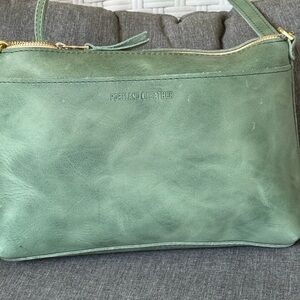 Portland Leather Cucumber Leather Shoulder Bag
